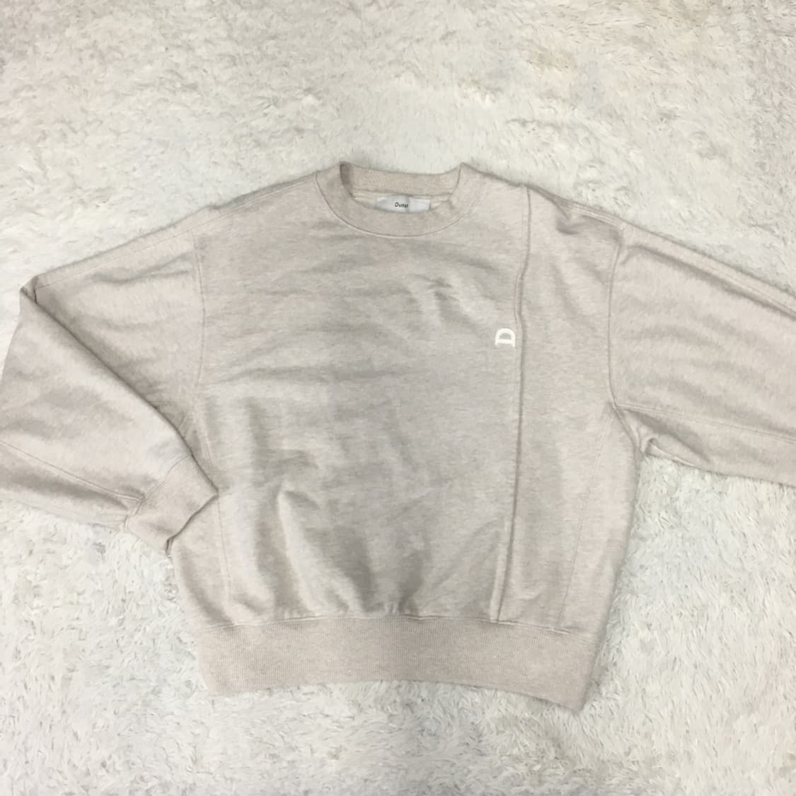 던스트 여성 스몰로고 맨투맨 DD08 상품이미지1