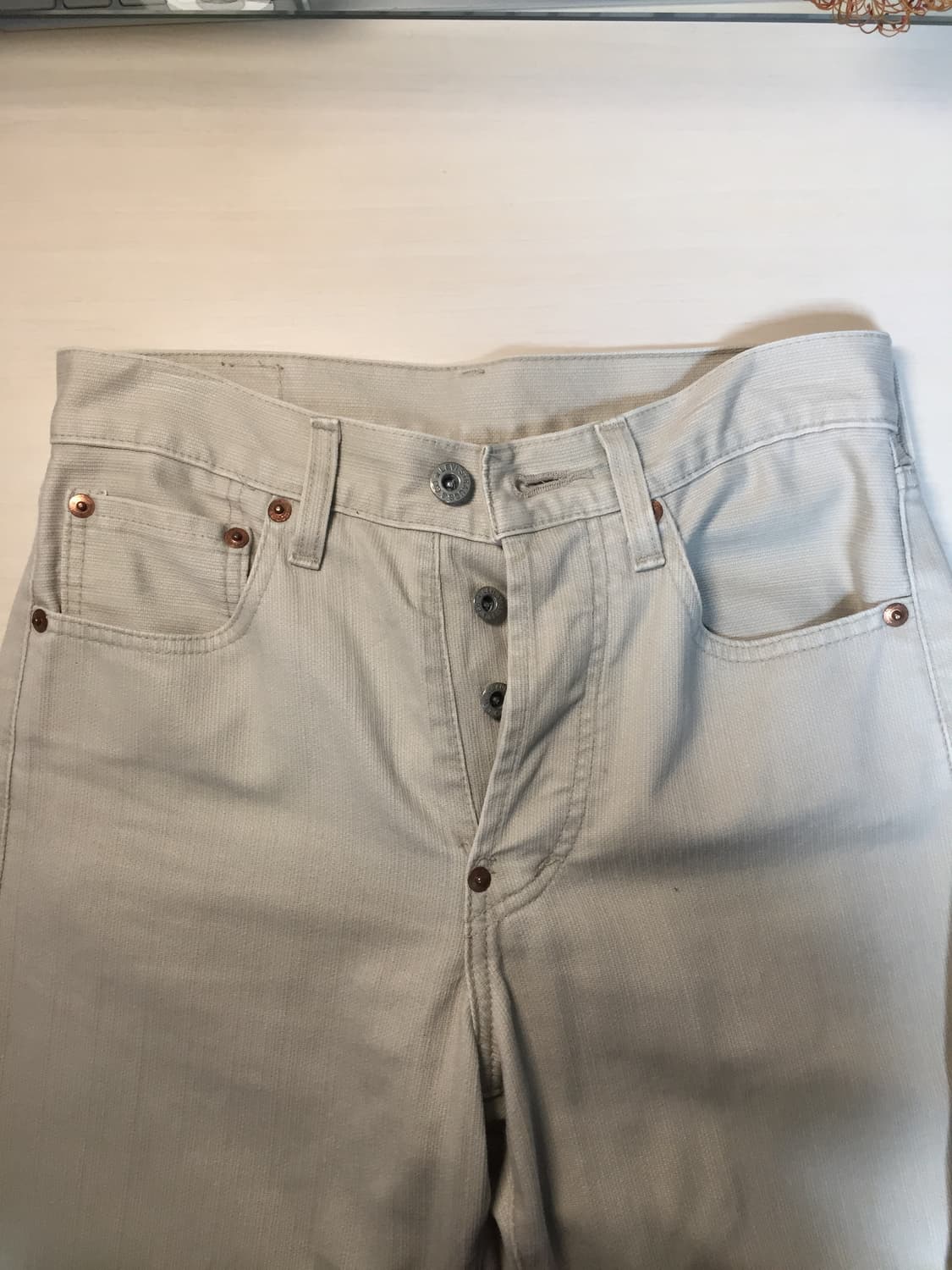 Levi's 리바이스 베이지 바지 상품이미지2