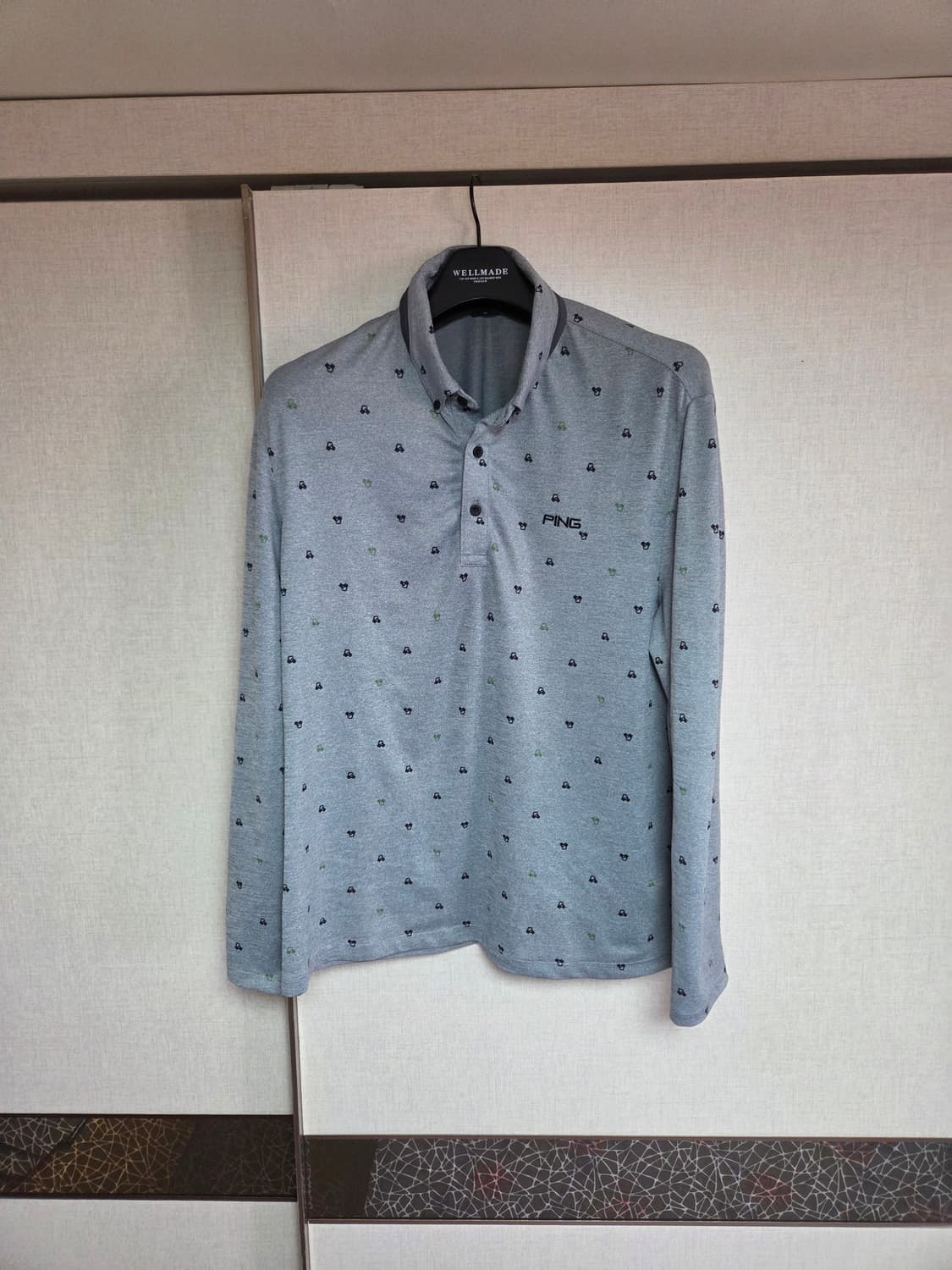 PING 남성 긴팔 골프 티셔츠 105 상품이미지1