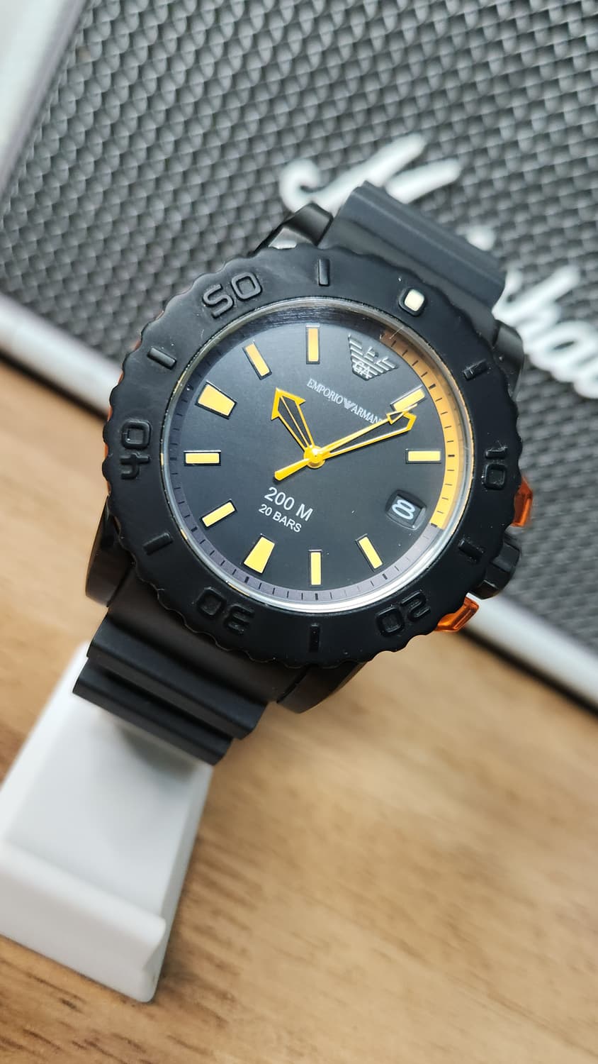 # 엠포리오 아르마니 스포티보 알마니 다이버 남성 명품시계 급처 상품이미지2