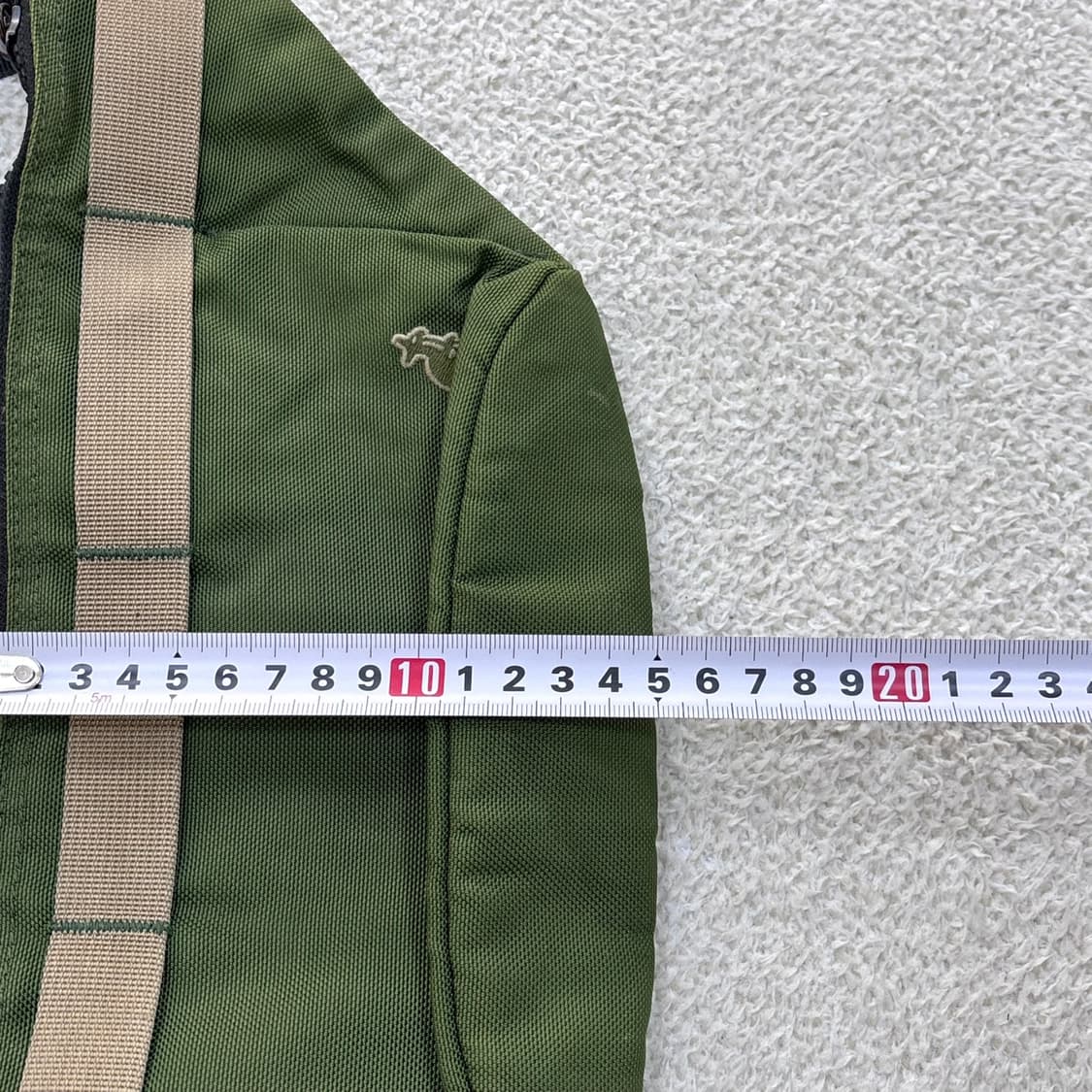 실측확인 캉골 레코드 슬링백 0408E2 상품이미지7