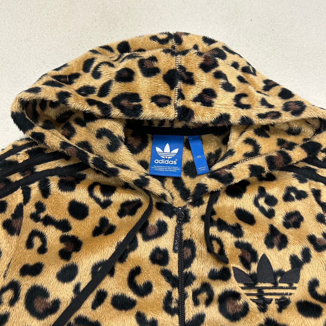 Adidas Trefoil Leopard Fleece Jacket   상품이미지7