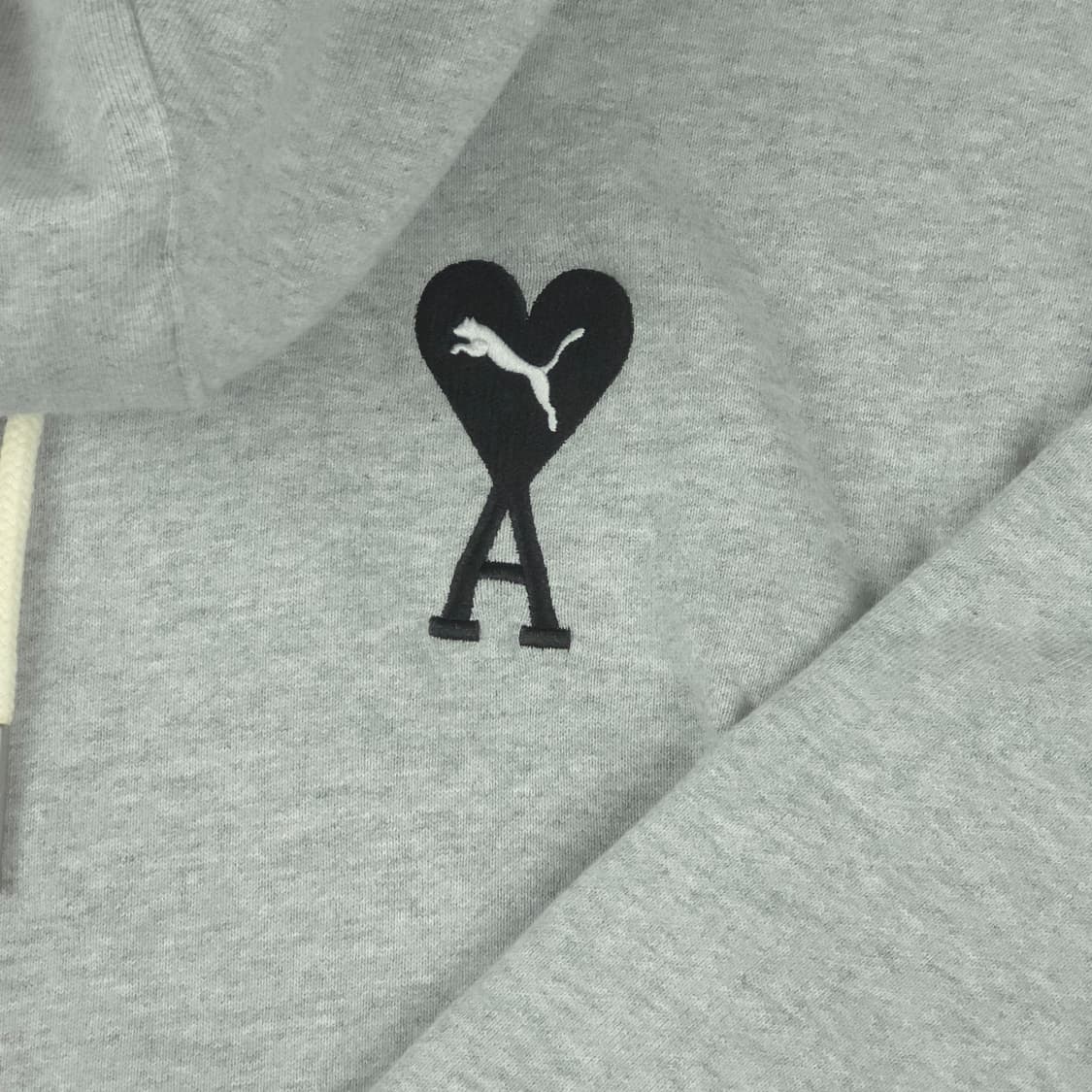 [XL] 푸마x아미 아미로고 코튼 후드티 상품이미지3