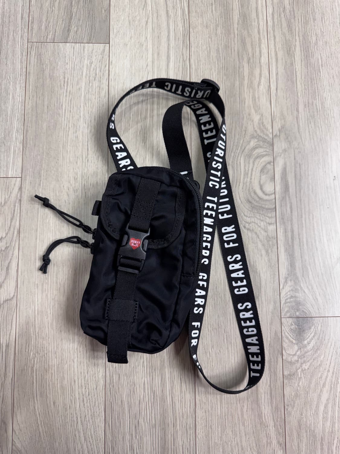 휴먼메이드 미니 웨이스트팩 블랙 상품이미지3