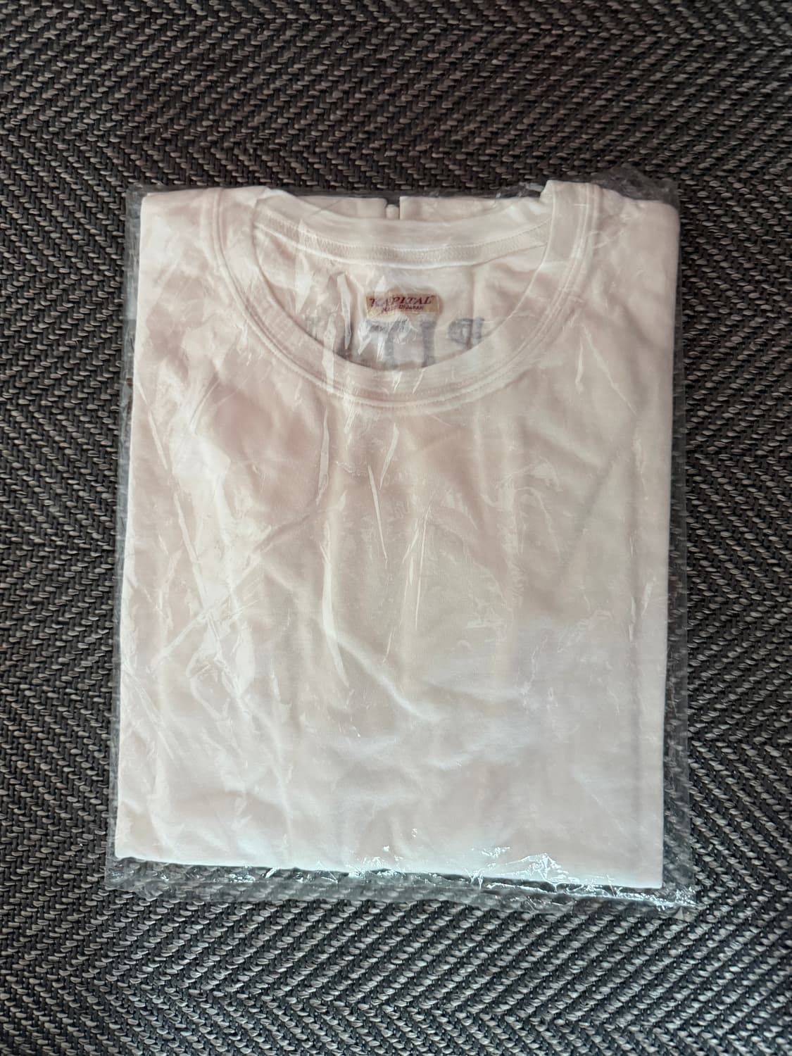 캐피탈 20-T 크루론 티셔츠 캐피탈 패치 화이트 상품이미지8