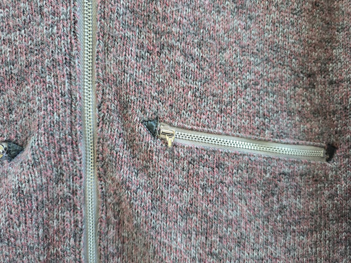 90s 캐서린 햄넷 풀집업 니트 상품이미지4