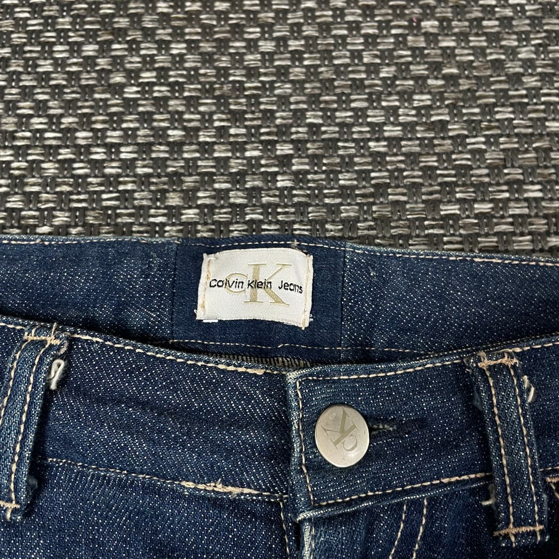 (30) 캘빈클라인 진청 데님 팬츠 상품이미지3