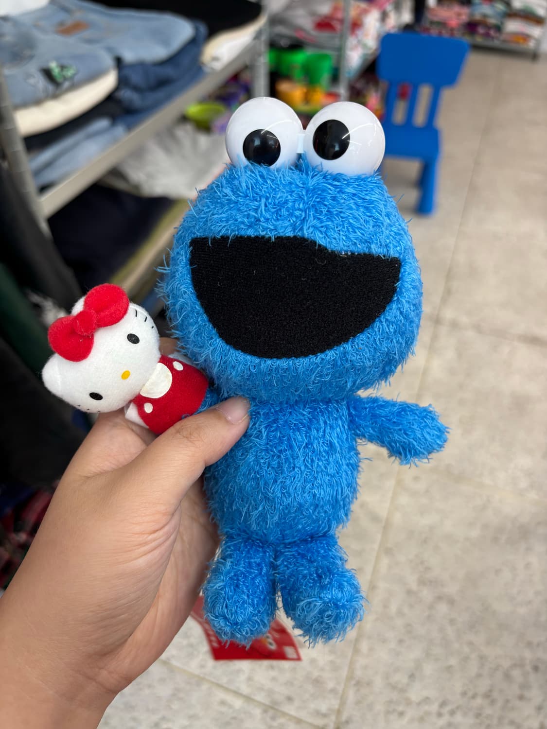New Cookie Monster With Hello Kitty  상품이미지2