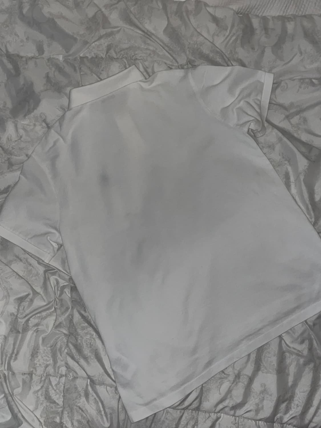 폴로 흰색 반팔 카라티 상품이미지2