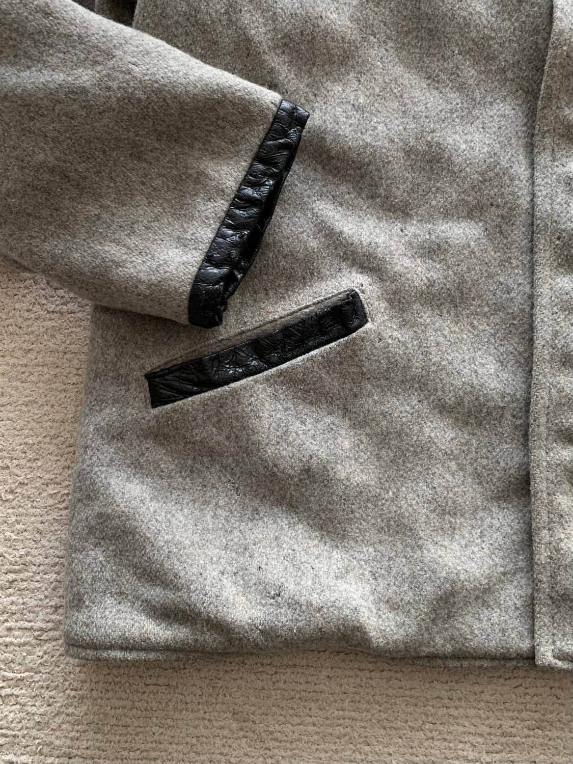 50s 스틱 스포팅 굿즈 울 스포츠 자켓 상품이미지6