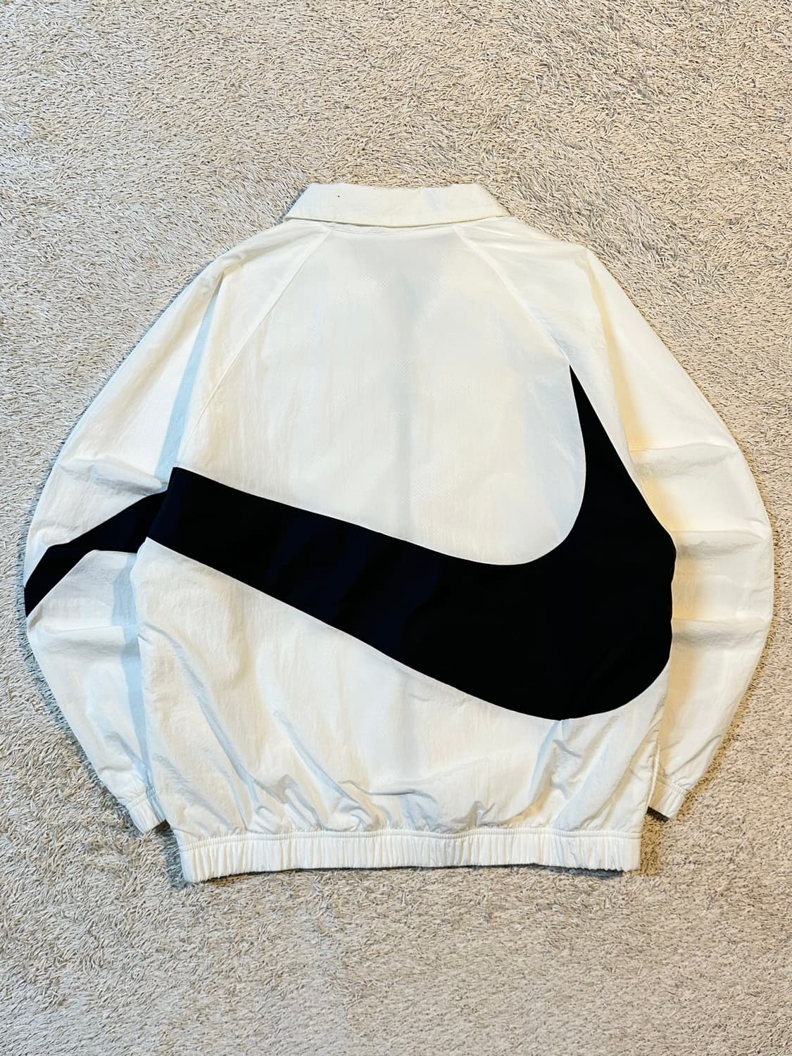 나이키 NIKE 신형 빅스우시 우븐 바람막이 자켓 화이트 상품이미지3