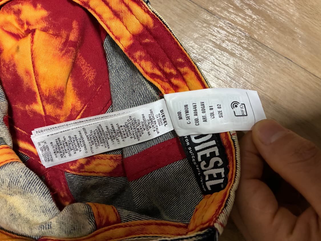 [새상품] 디젤 세이몬 모자 (사이즈 2) 상품이미지7