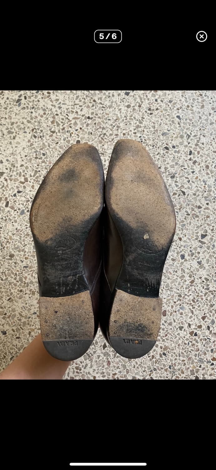 프라다 윙팁 더비슈즈 상품이미지5