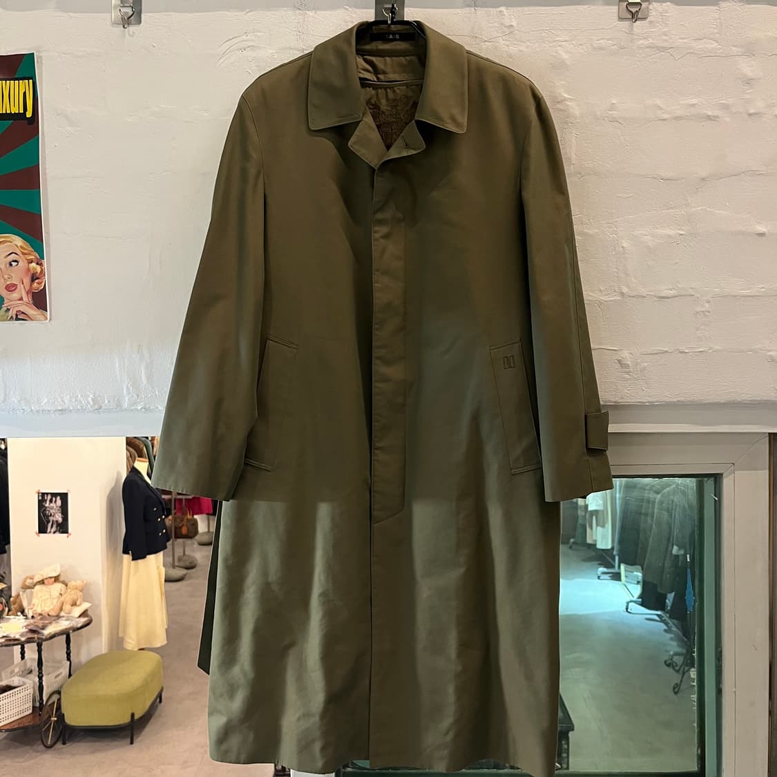 Daks 닥스 클래식 트렌치 코트 카키 56 상품이미지1