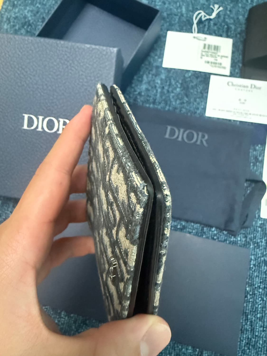 디올 오블리크 반지갑 상품이미지2
