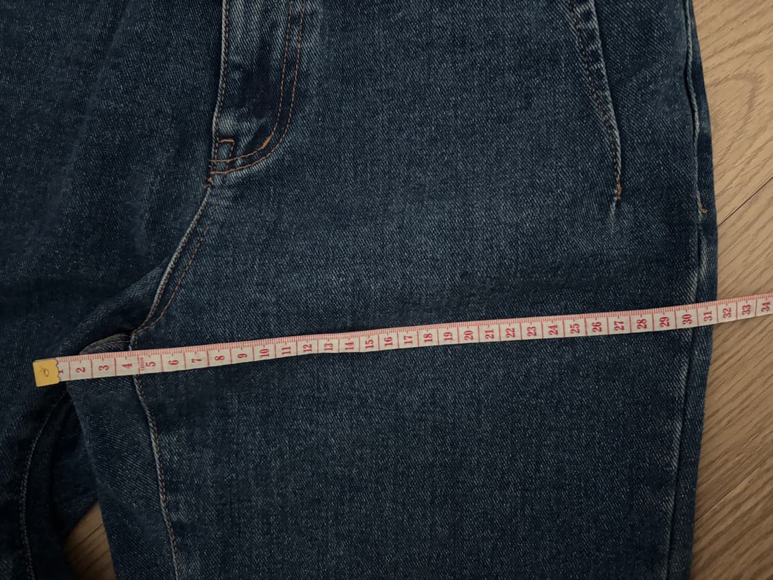 세상 힙한 코리아브랜드 힙합 중청바지 여성 66~66반 키작녀 추천 상품이미지7