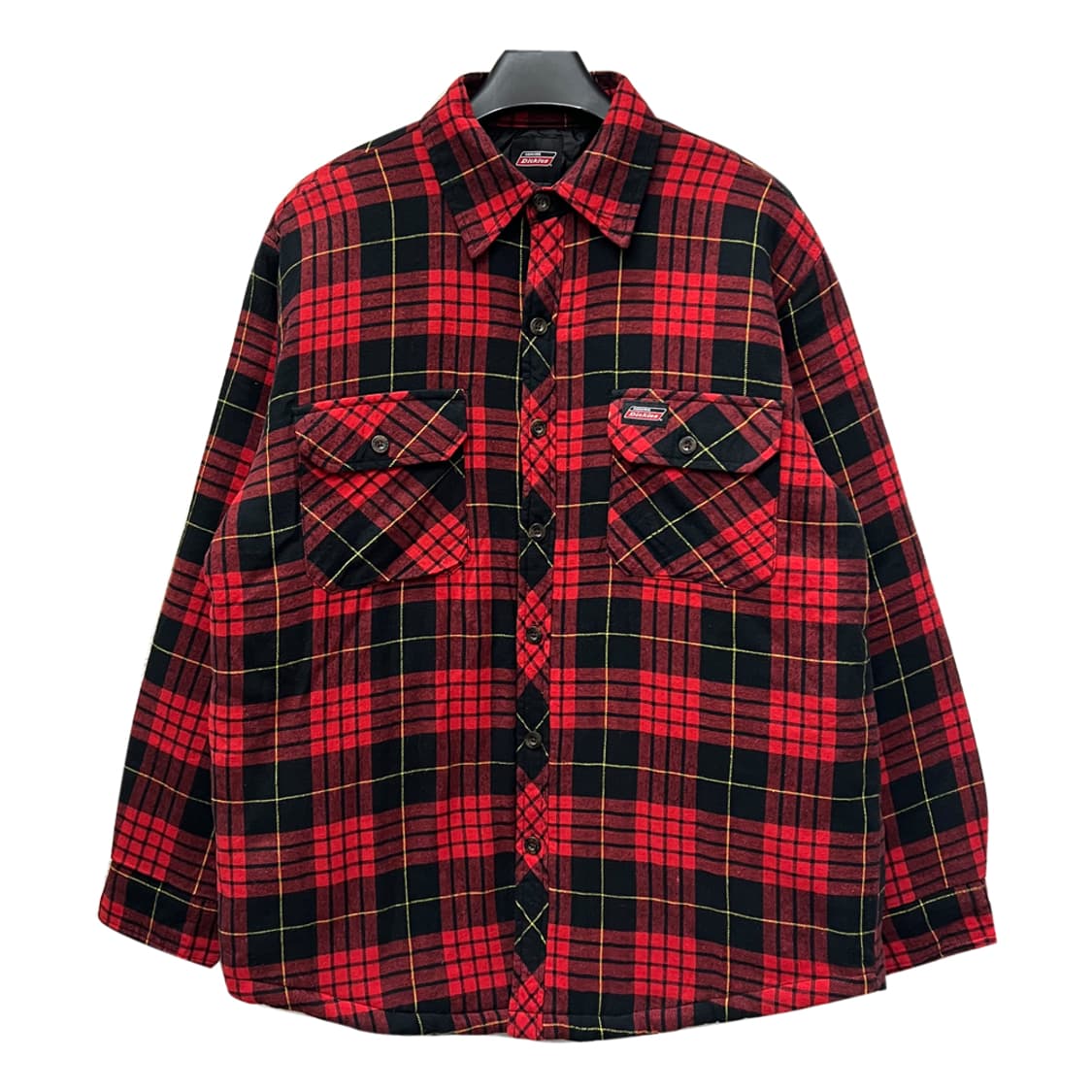 디키즈 퀼팅 체크 셔츠 자켓 L 상품이미지1