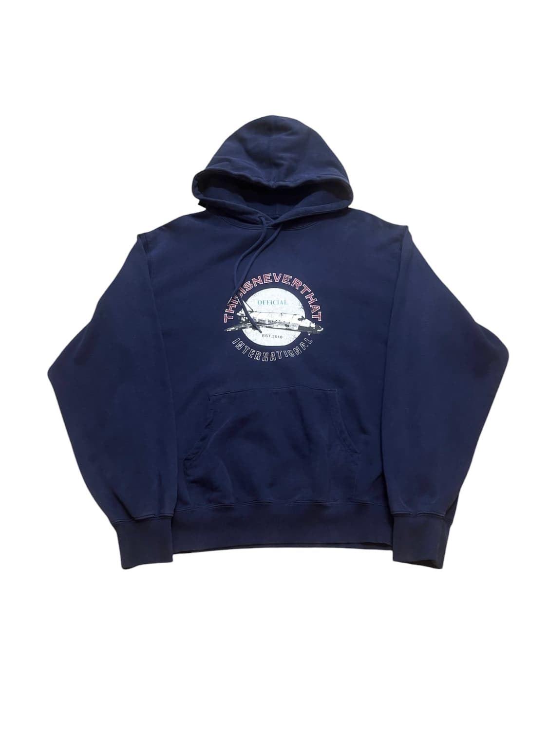 디스이즈네버댓 빈티지 우주선 후디드 스웻 셔츠 상품이미지1