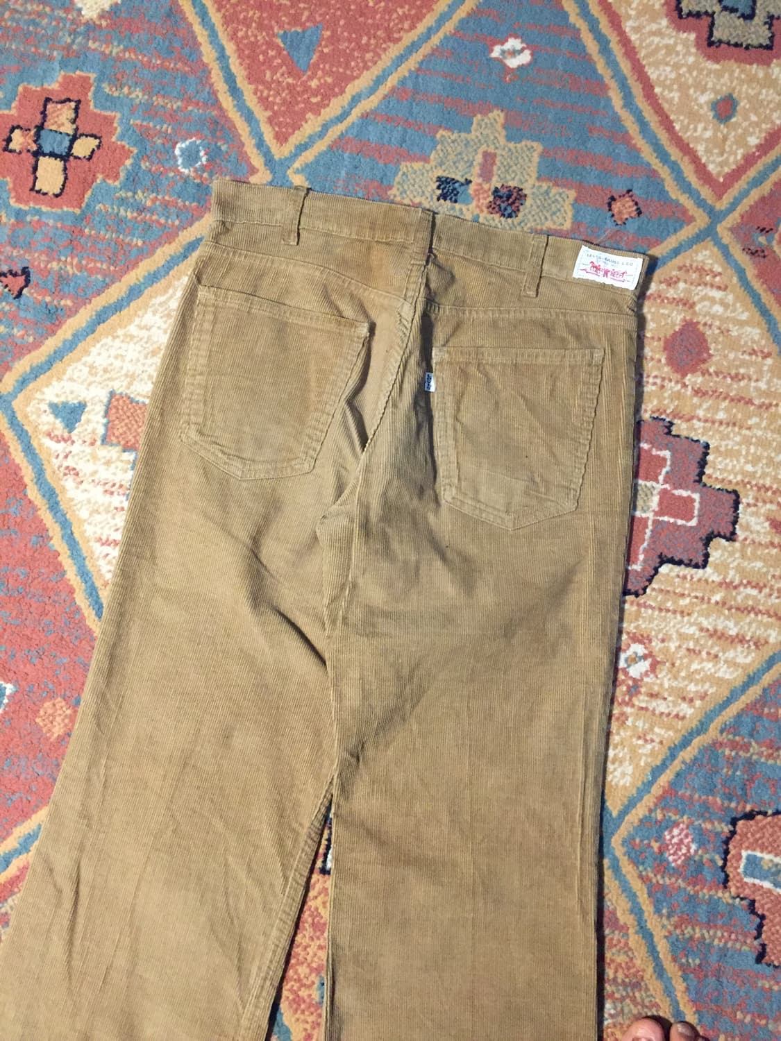 80‘s 리바이스 646 코듀로이 팬츠 유럽판 상품이미지5