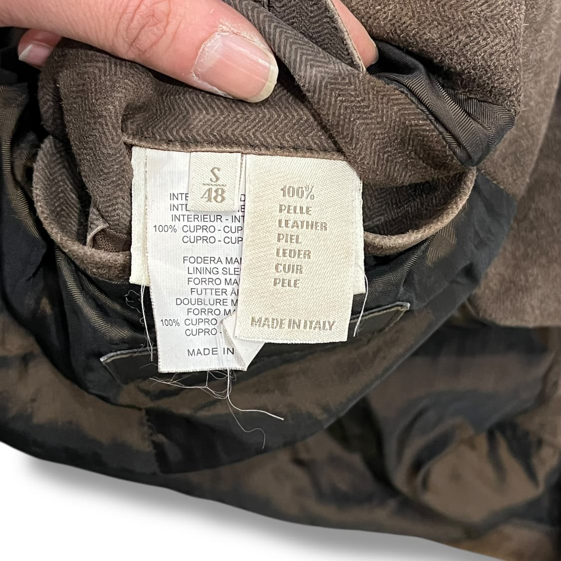 에르메네질도 제냐 스웨이드 블레이저 s08674 상품이미지7