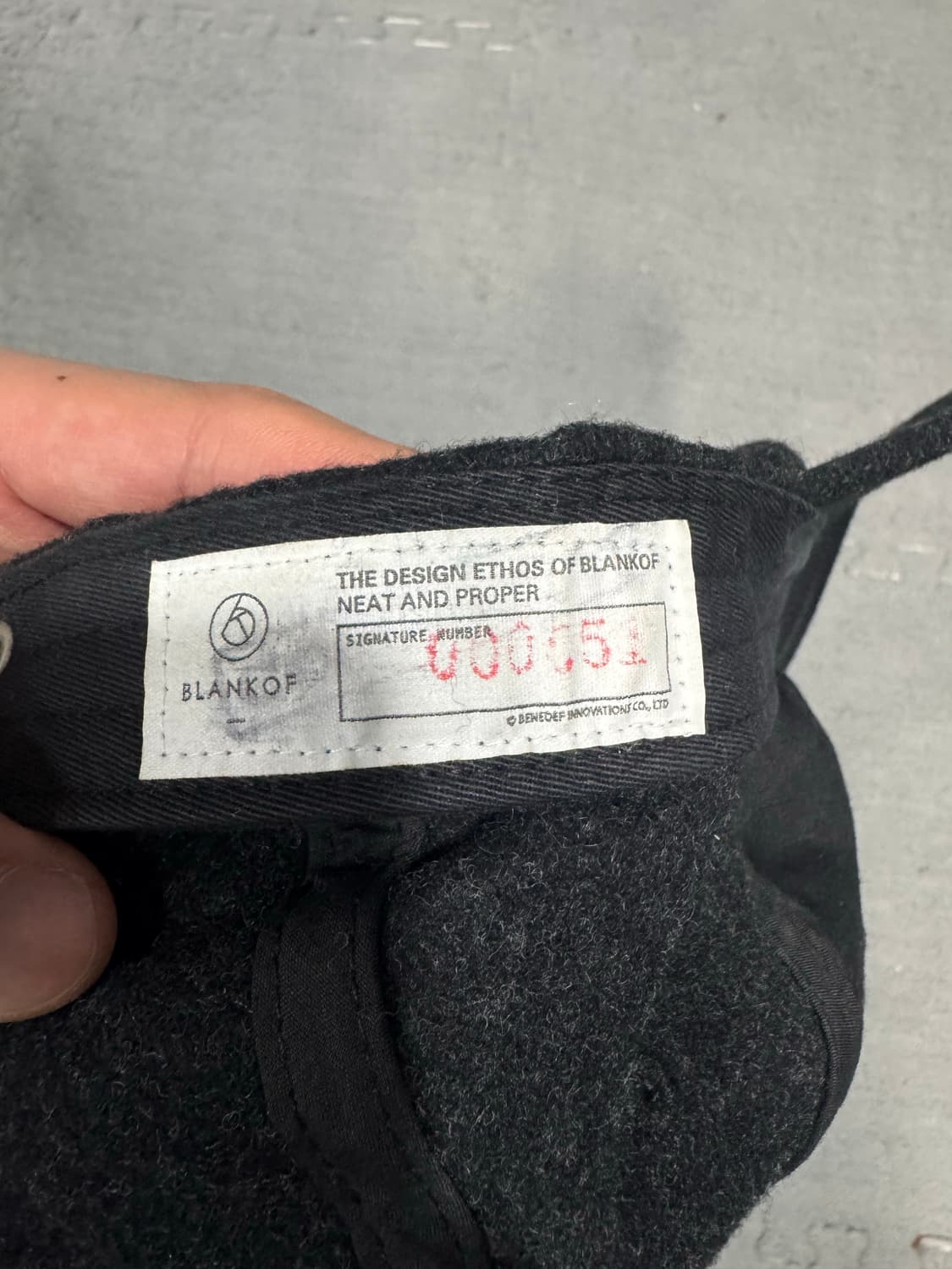 블랭코브 울캡 상품이미지4