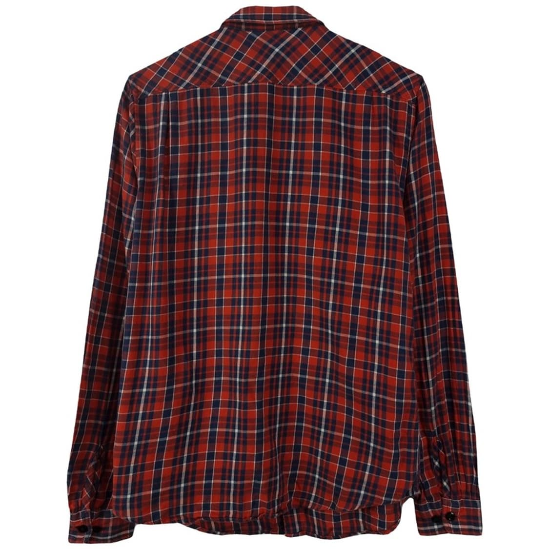 [데님앤서플라이] 투포켓 빈티지 체크 셔츠 P01387 상품이미지3