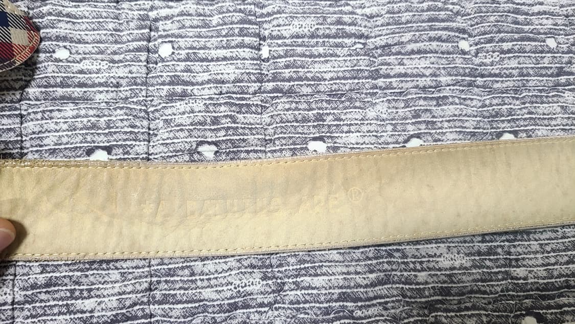 [M]베이프 CPO 체크 로고 버클 벨트 상품이미지6