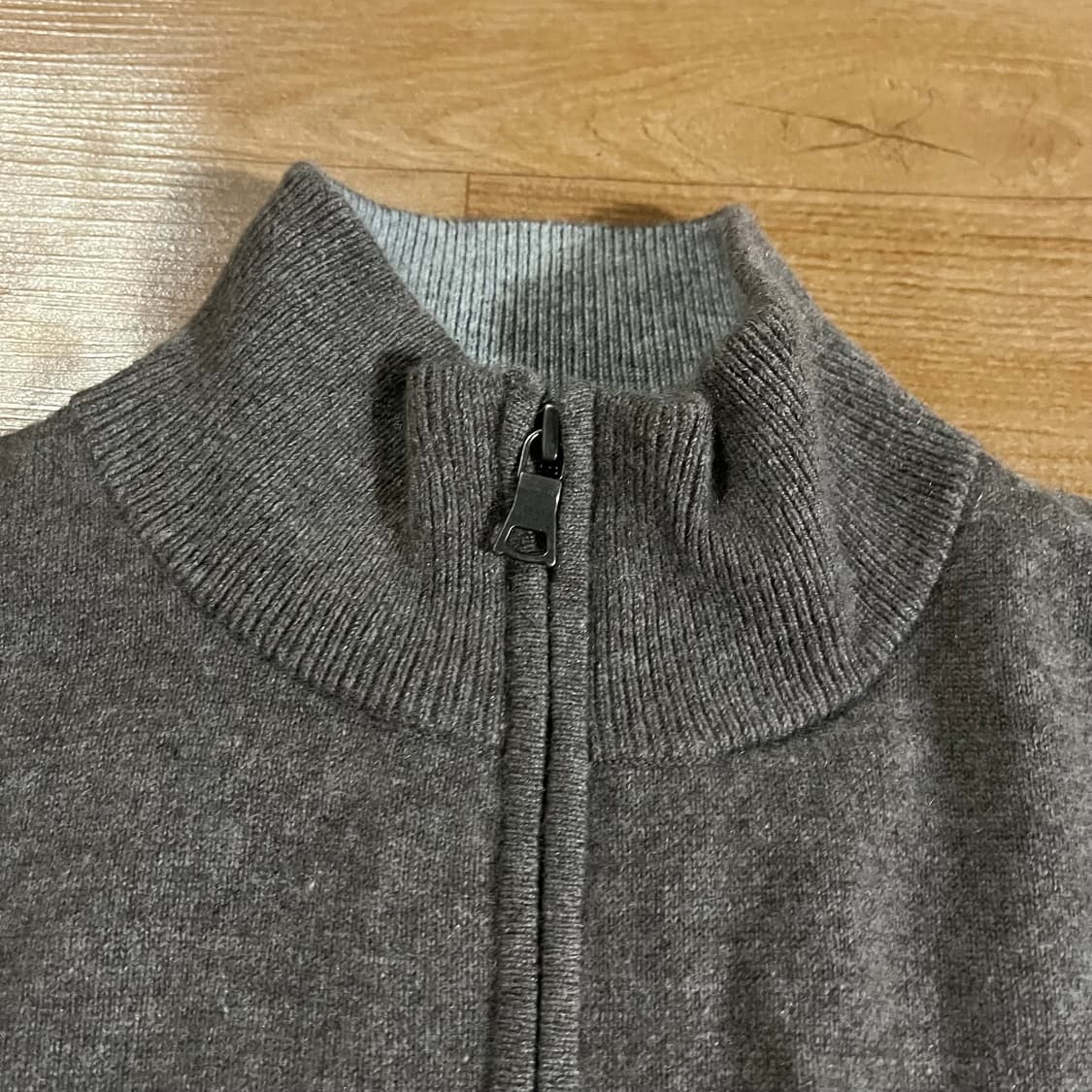 [110] 바나나리퍼블릭 캐시미어100 니트집업 상품이미지4