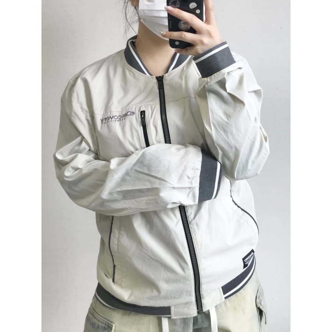 디스커버리 바람막이 자켓 100 상품이미지1