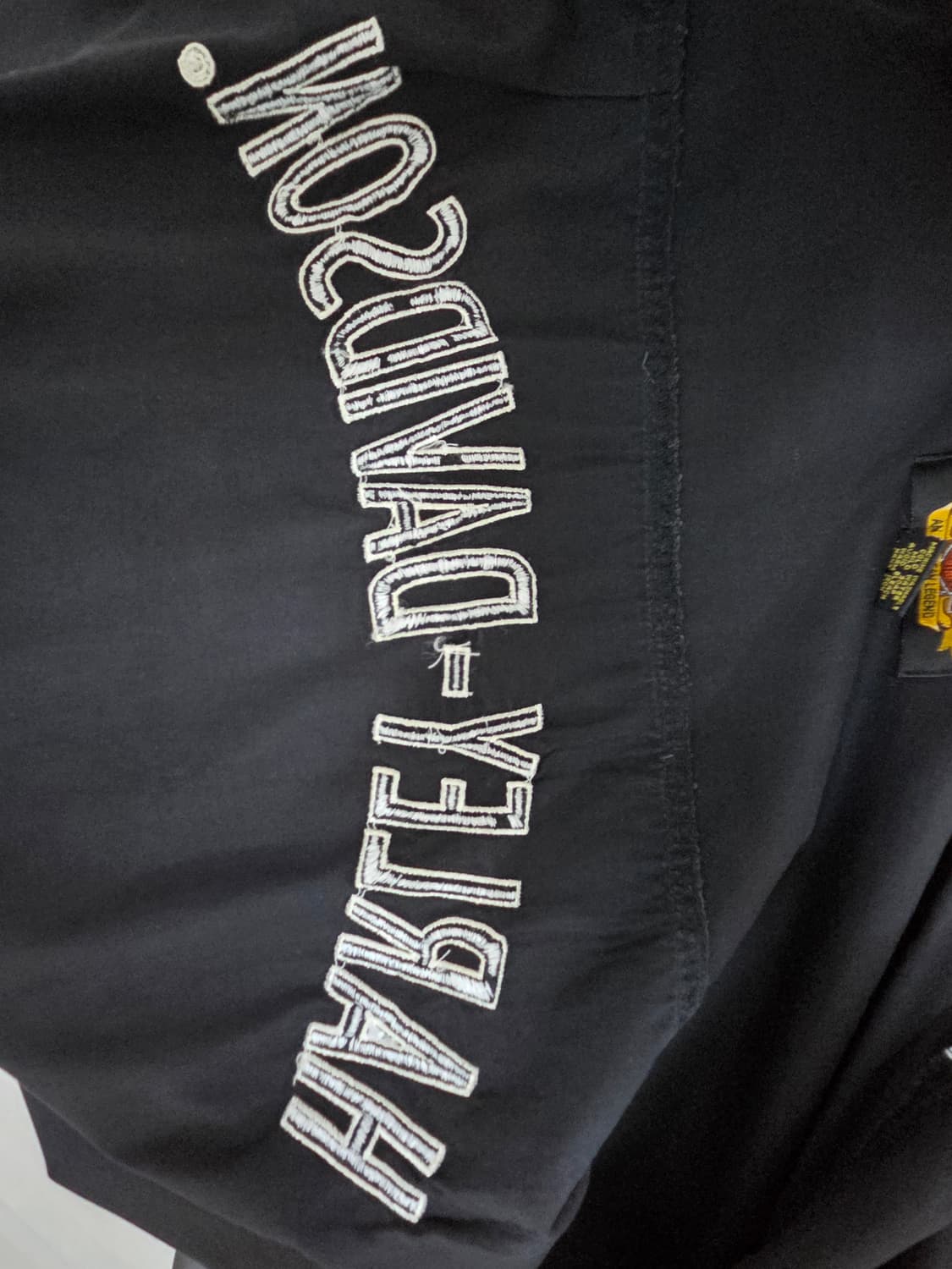 빈티지 할리데이비슨 바이크 셔츠 상품이미지5