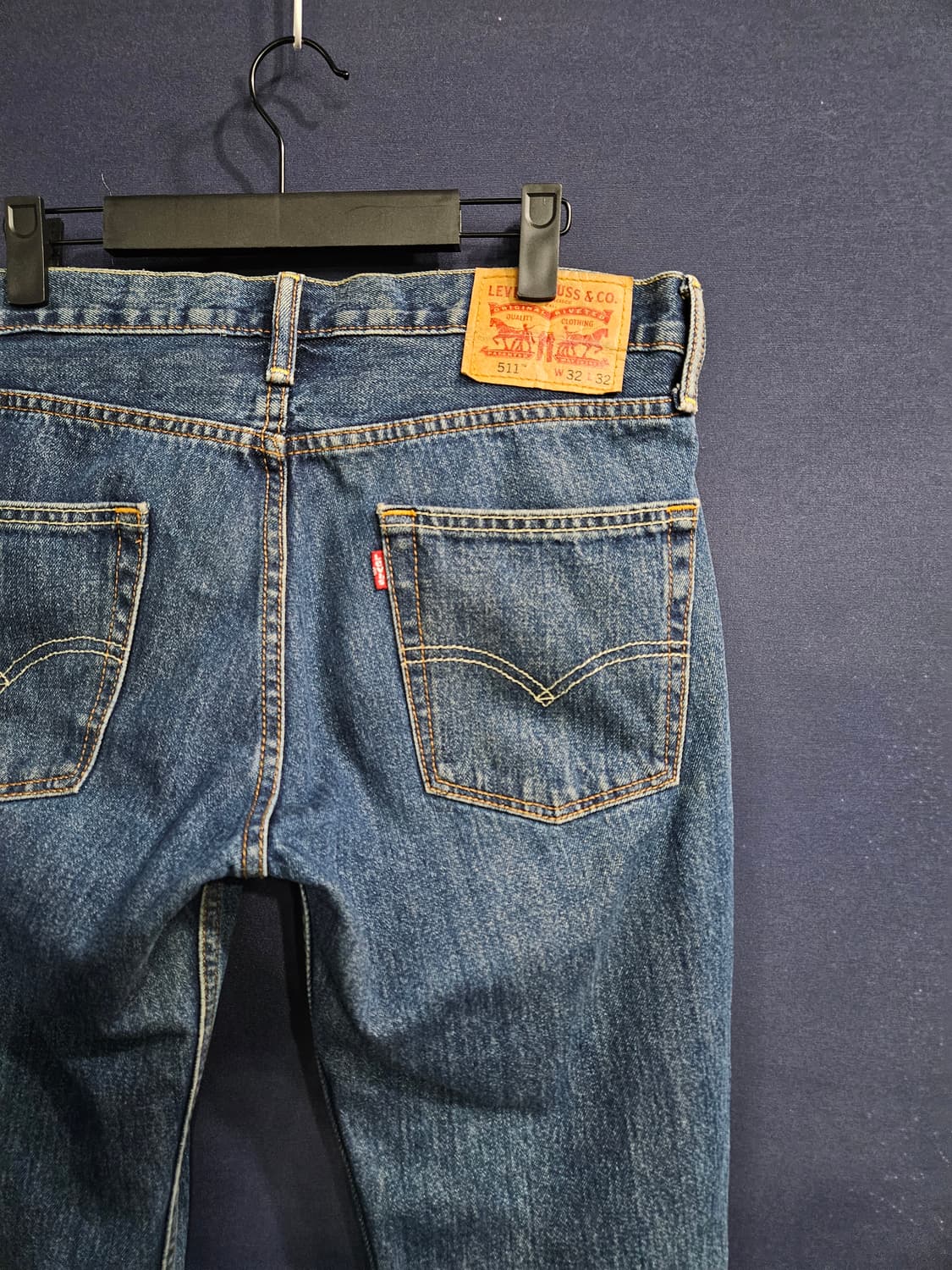 리바이스 511 블루컬러 남성 허리 32 데님팬츠  상품이미지8