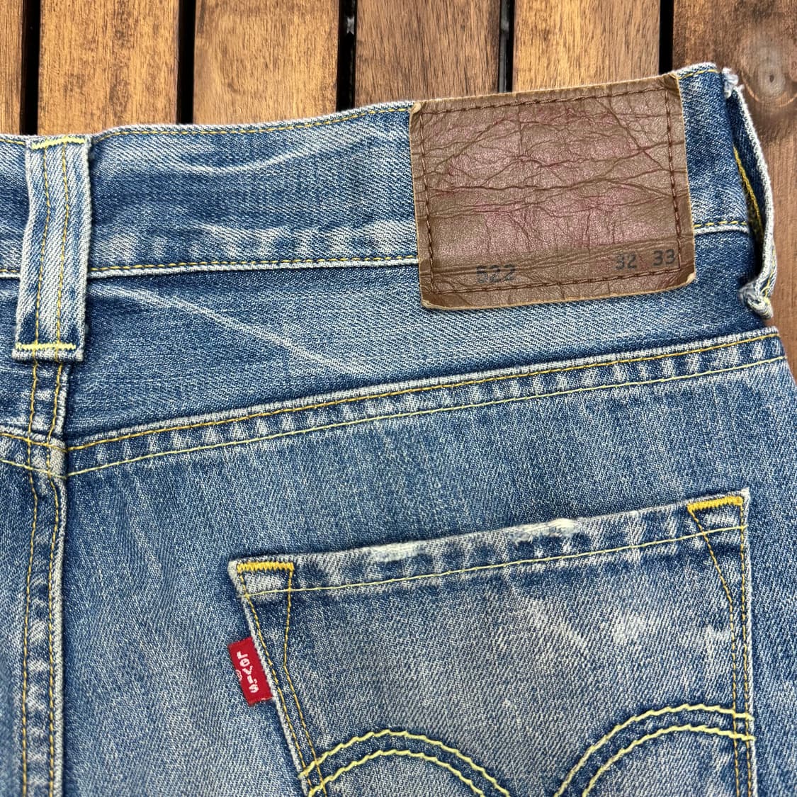 리바이스 522 슬림 스트레이트 진 (32)  상품이미지4