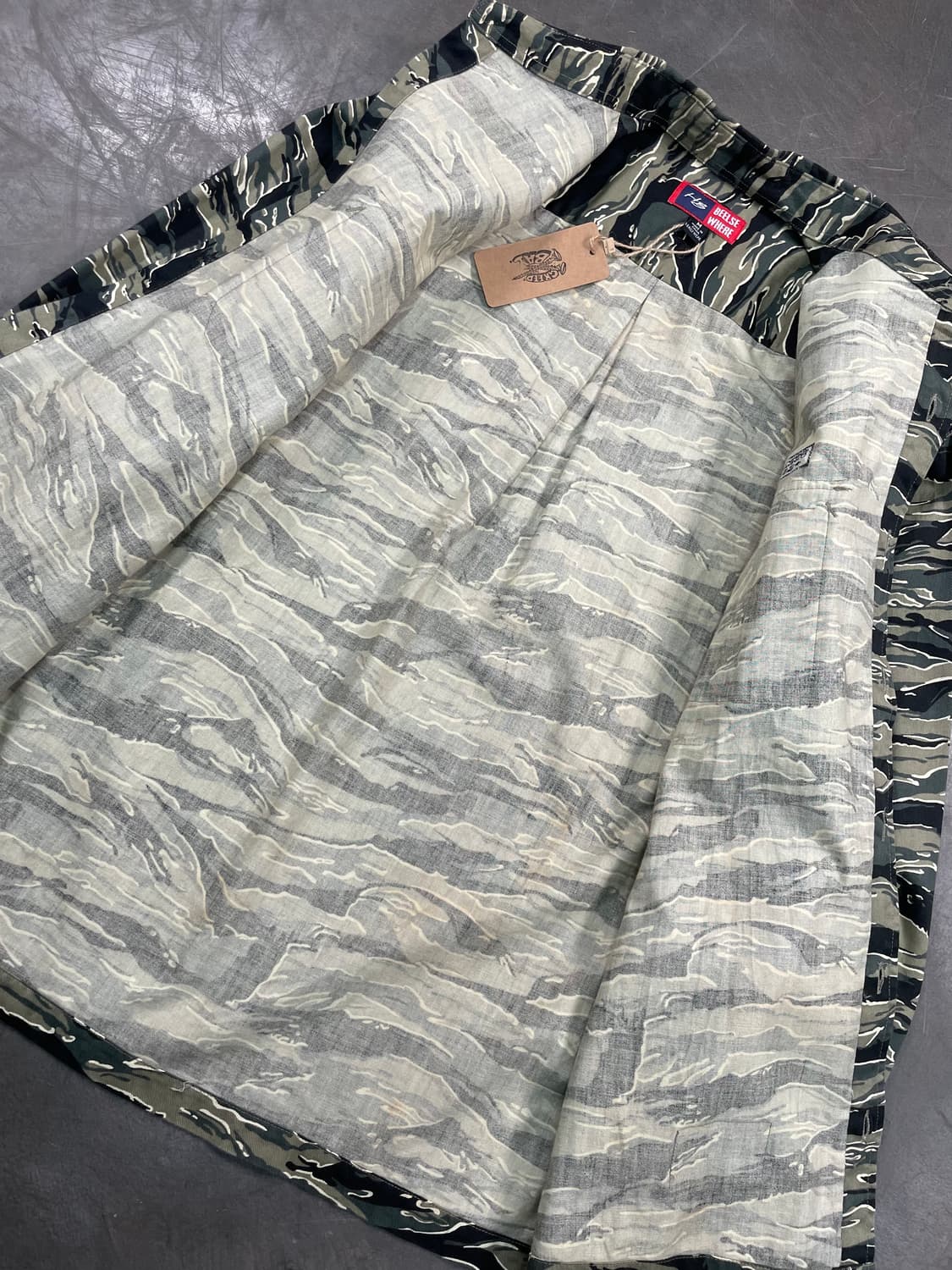 빈티지 타이거 카모 셔츠 상품이미지4