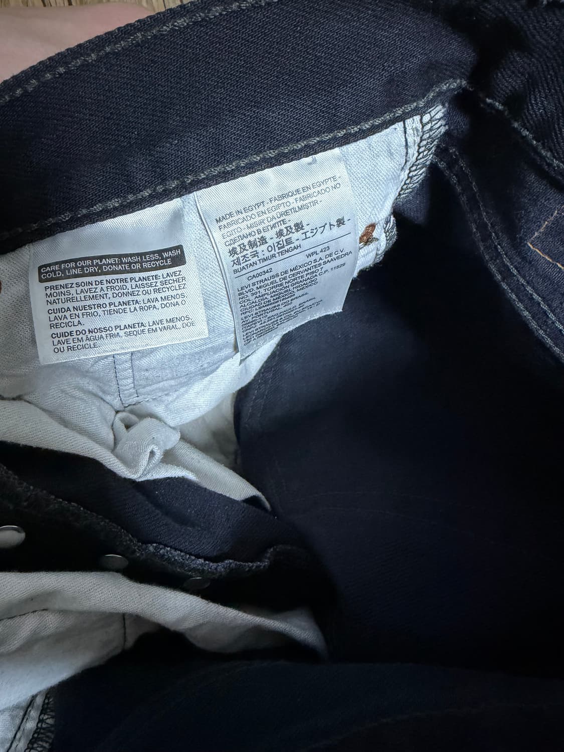 리바이스 501  블랙 상품이미지4