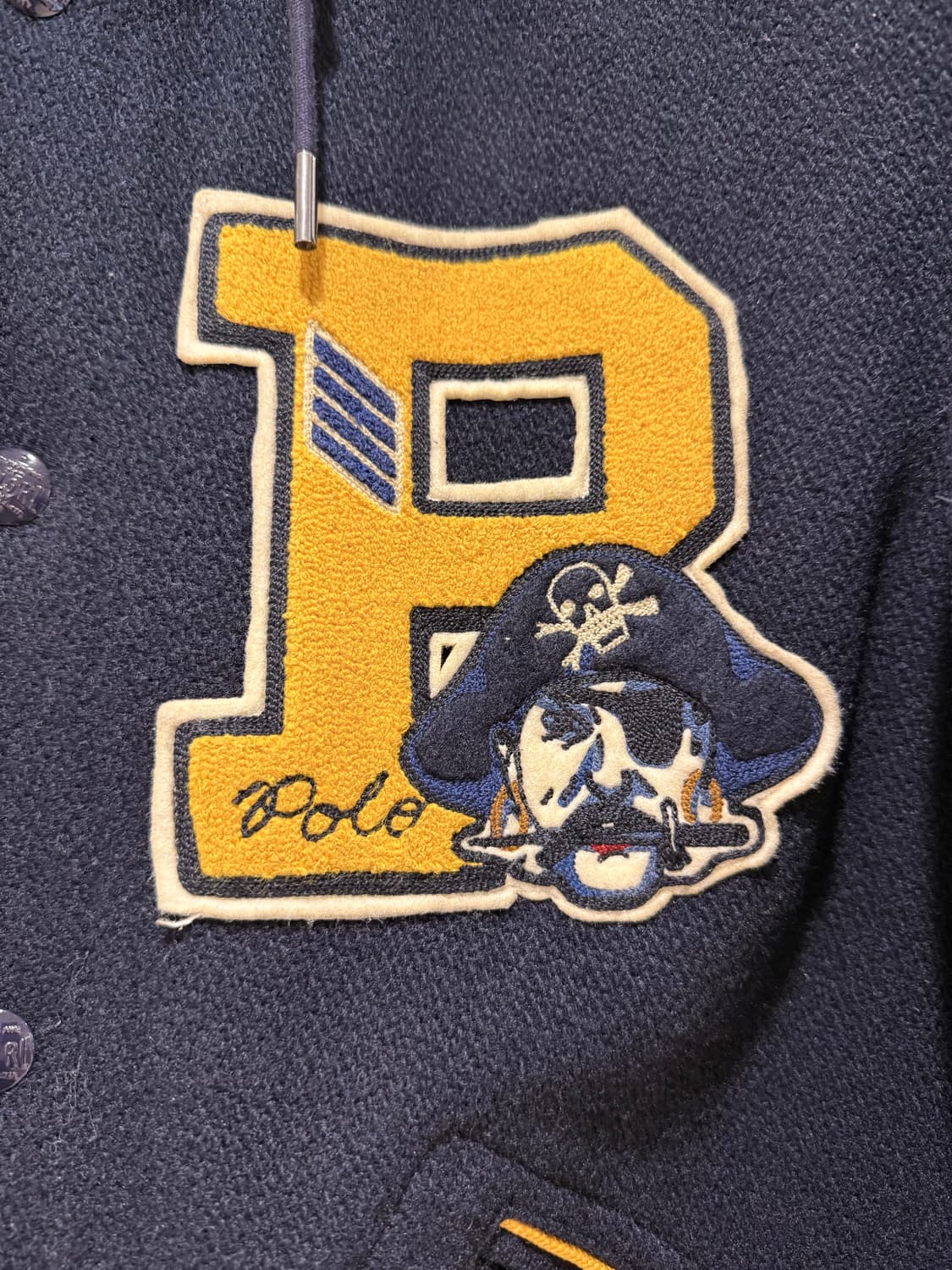 폴로 랄프로렌 울 후드 바시티 스타디움 상품이미지6