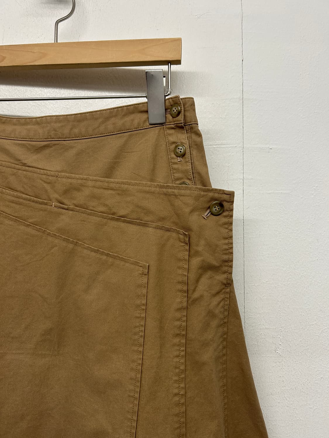 츠모리 치사토 비대칭 코튼 스커트 상품이미지2