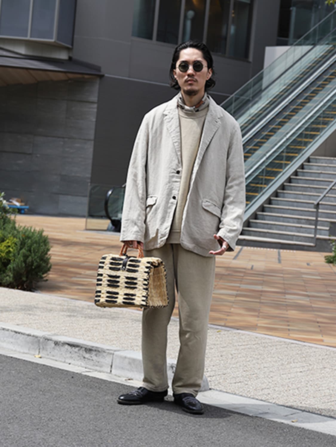 네스트로브컨팩트 인터라이닝 린넨 자켓 상품이미지2