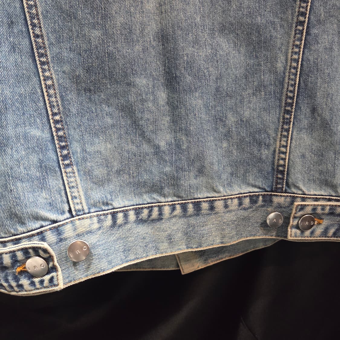 이로 컷오프 데님 베스트 상품이미지7