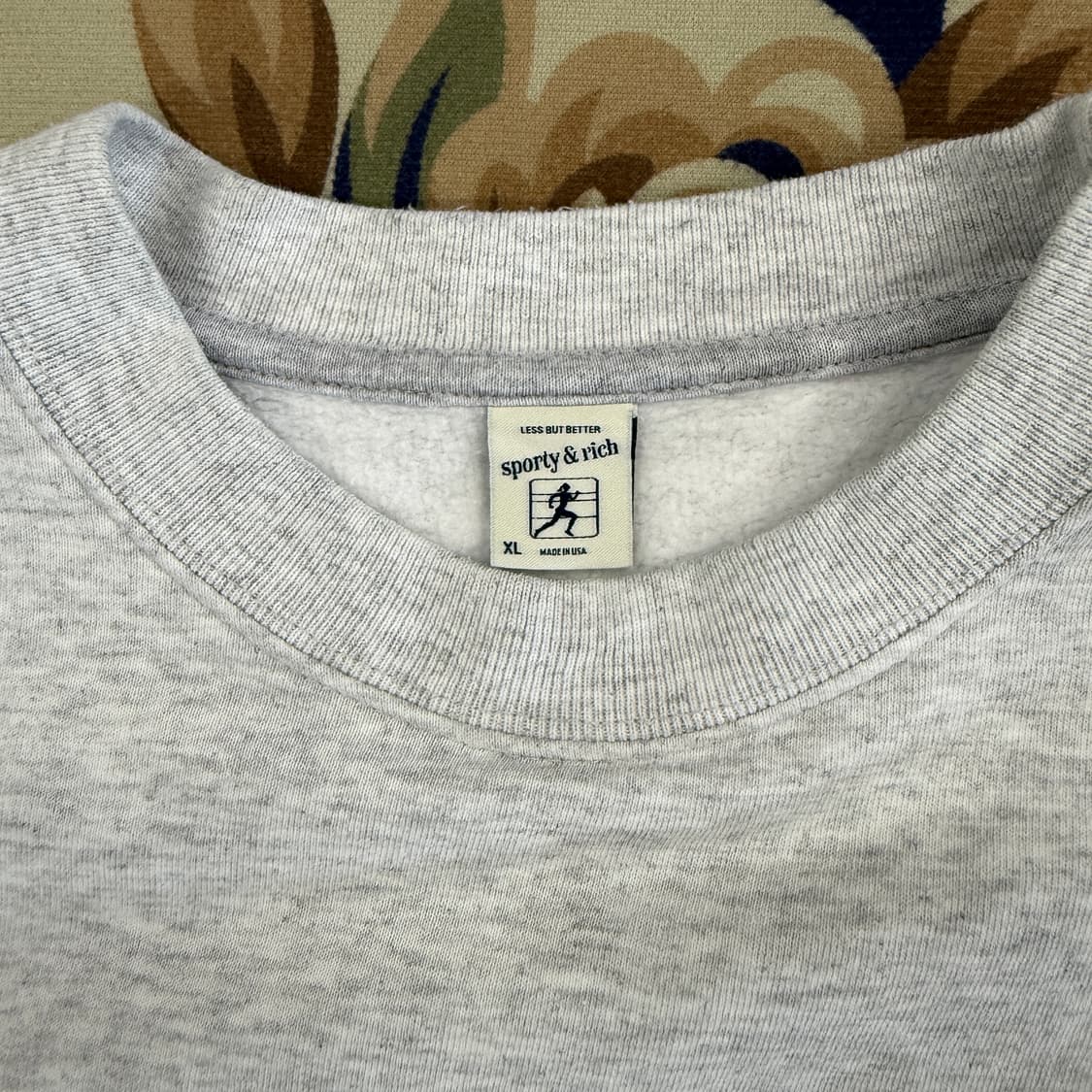 (XL)스포티앤리치 웰니스 맨투맨(헤더그레이) 상품이미지2