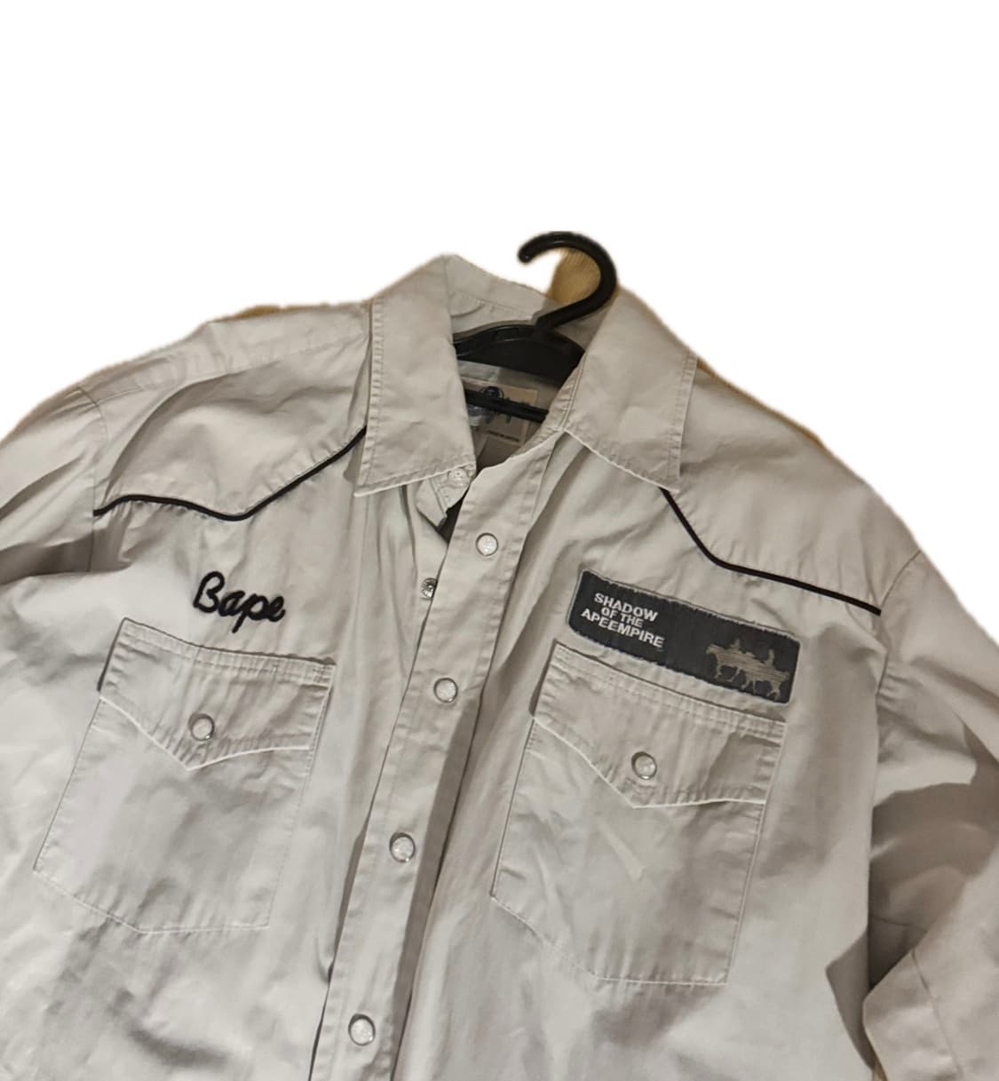 Bape Vintage Western Shirts M size 상품이미지3