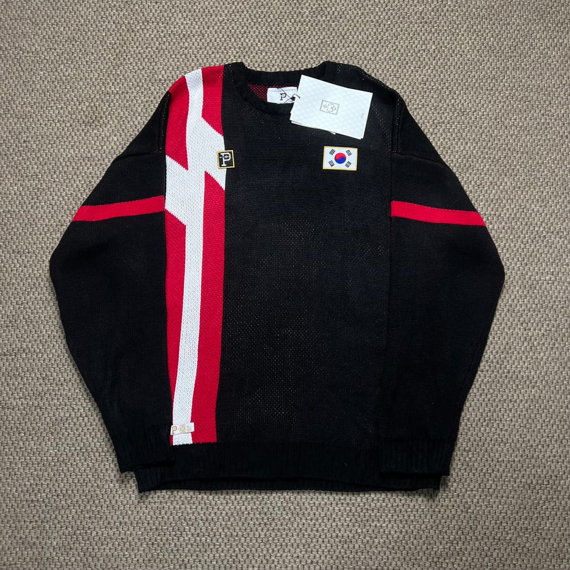 오버더피치xKFA 1996 니트 블랙 2 상품이미지1