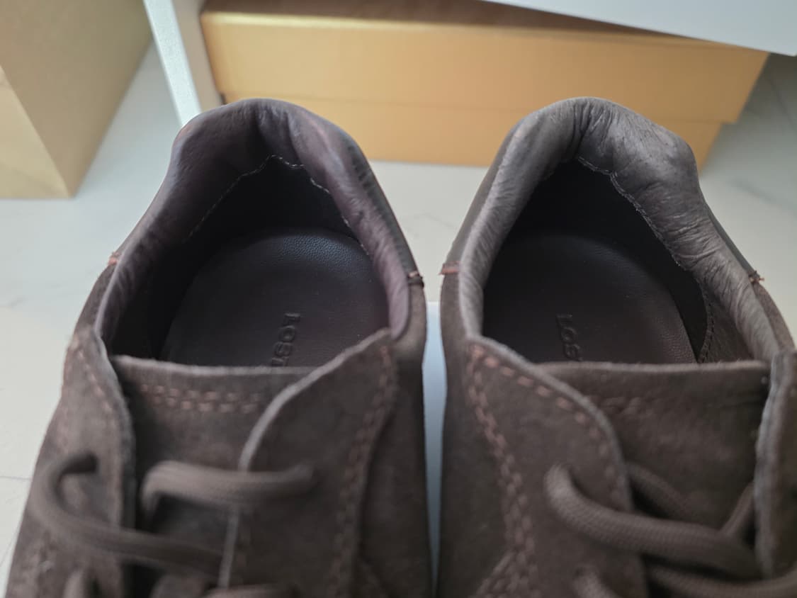 로스트가든 드라이빙 스니커즈 - 스웨이드 브라운 230 상품이미지6