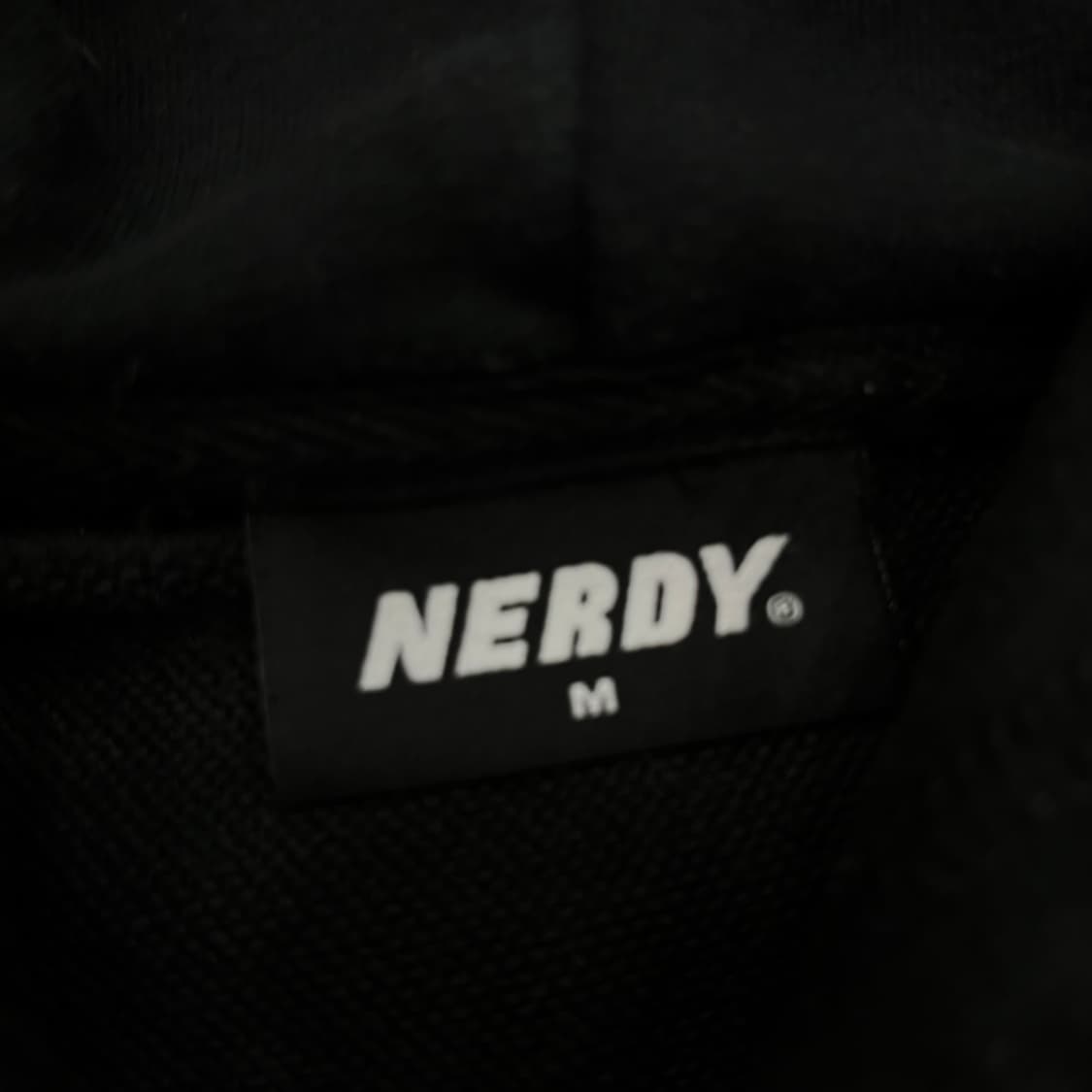 M 널디 백로고 후드티 상품이미지5