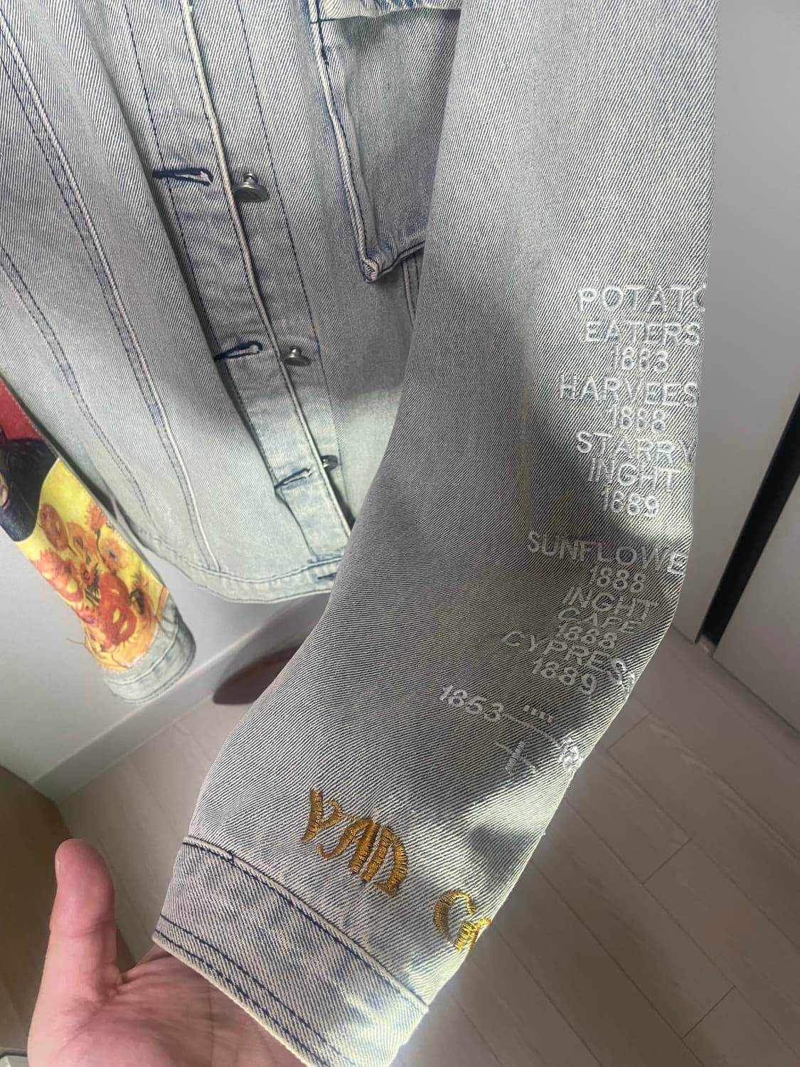 VENCEDE 빈센데 데님 자켓 XL 상품이미지4