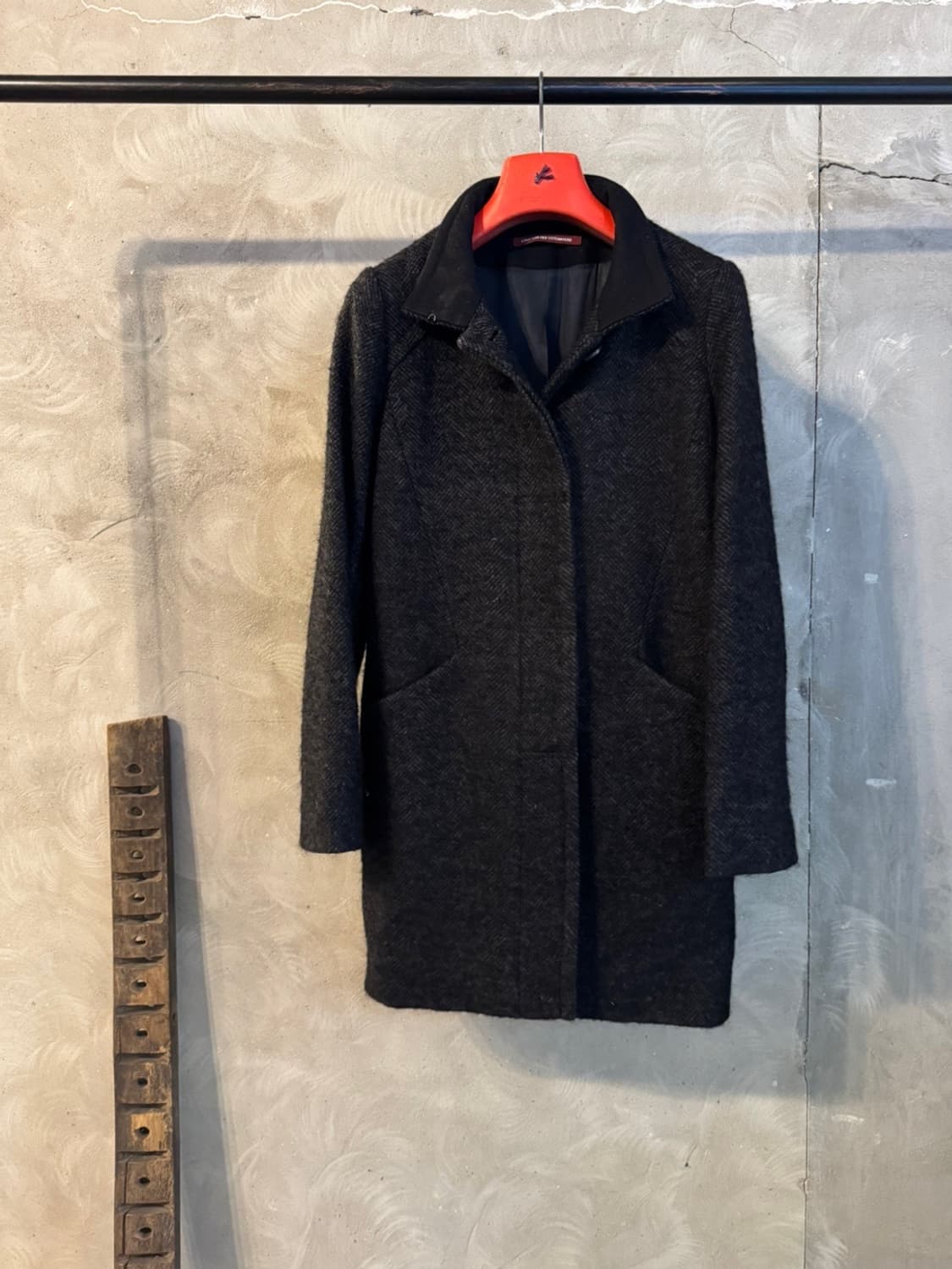 꼼또와 더 꼬또니에 모헤어 코트 55~66 상품이미지5