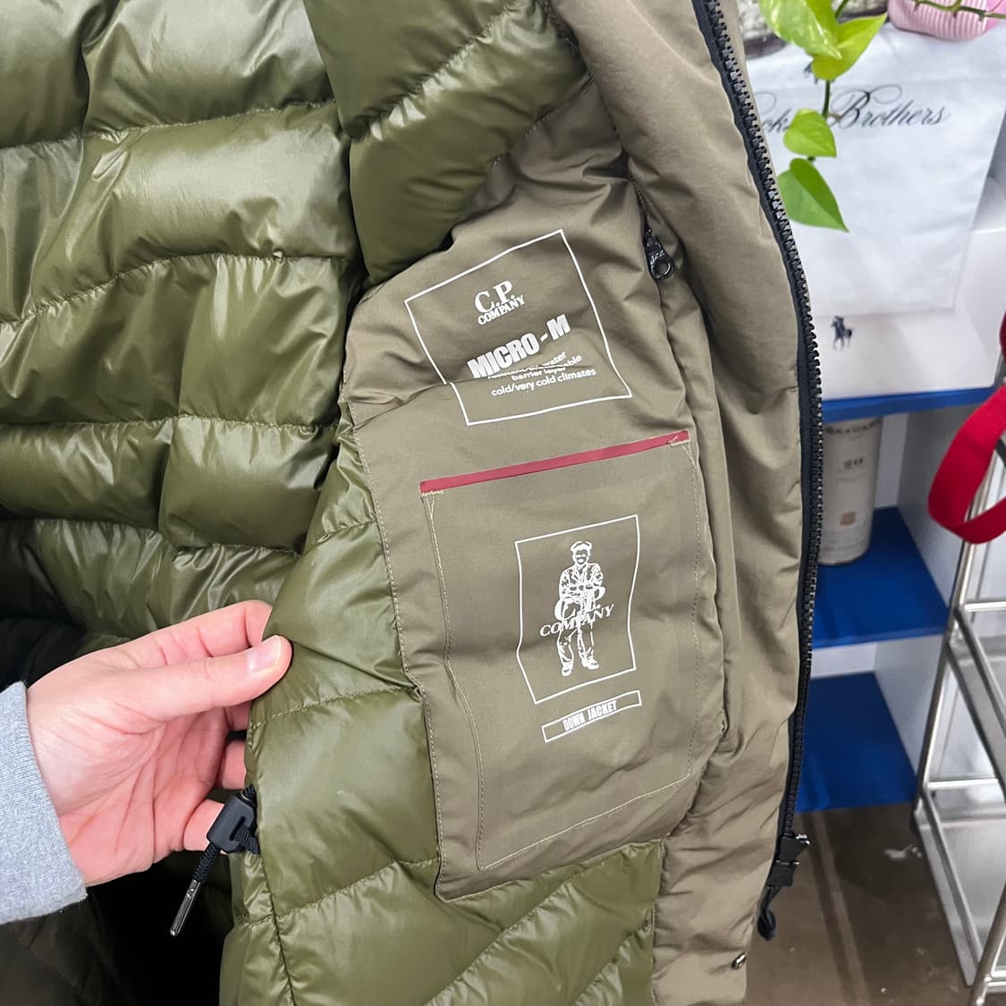 Cp컴퍼니 Micro-M 덕다운 패딩점퍼 48 상품이미지8