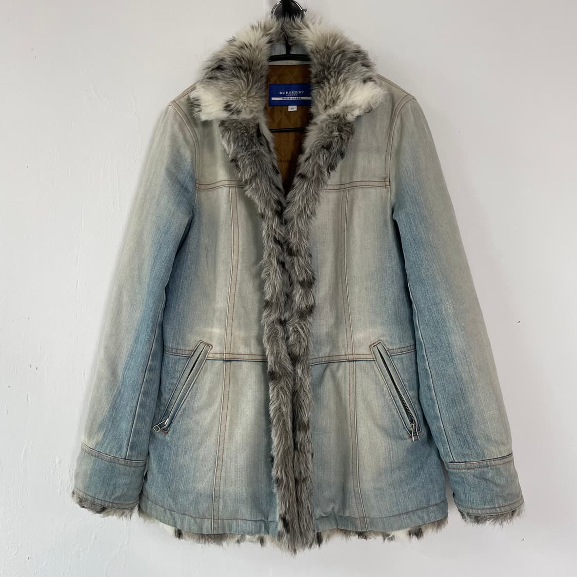 버버리 데님 퍼 자켓 상품이미지7