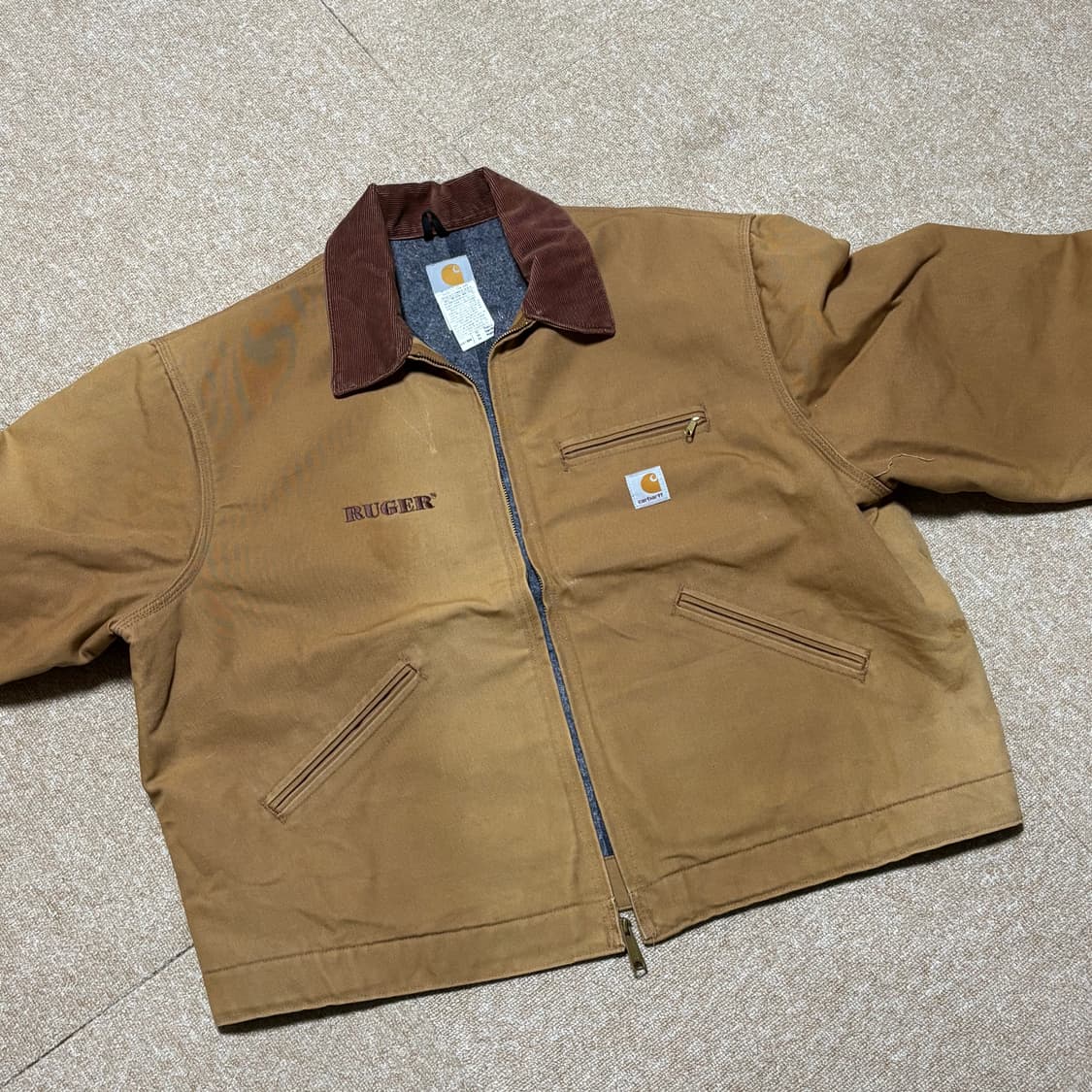 칼하트 uj01 디트로이트 자켓 52 usa 상품이미지3