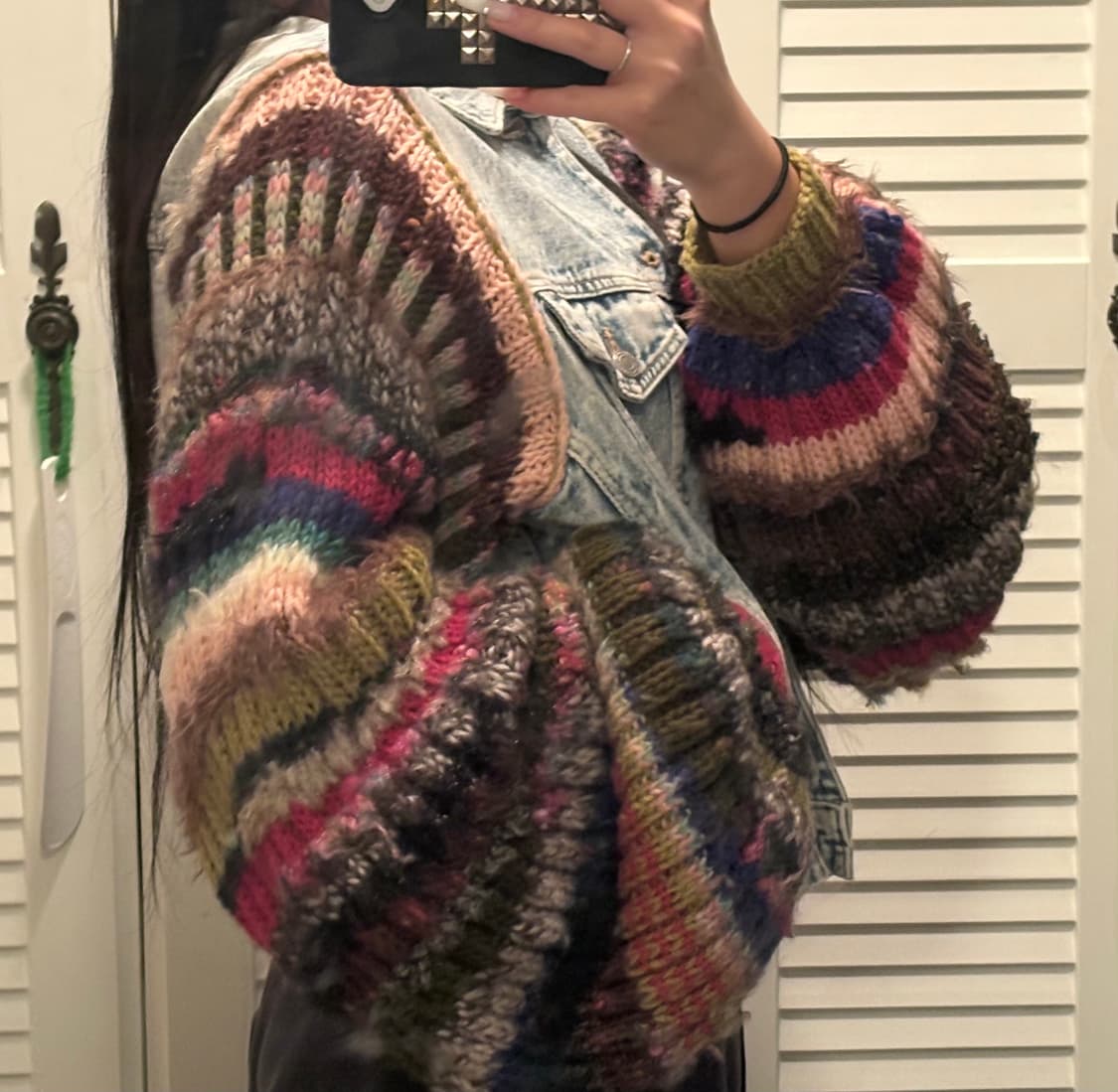 Big john 빈티지 니트슬리브 데님 재킷 상품이미지7