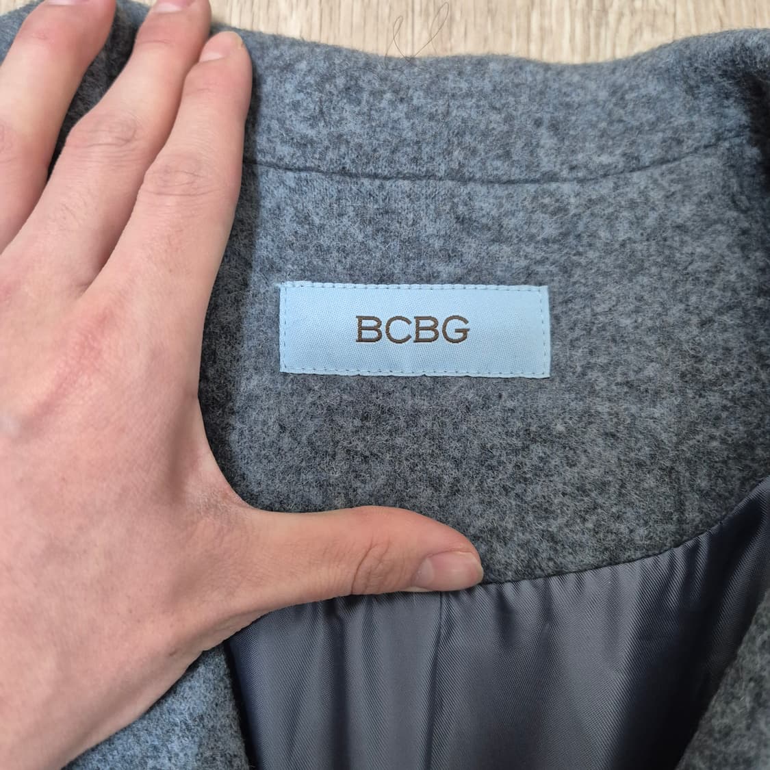 BCBG 비씨비지 여성 싱글 롱코트 88-96-160 상품이미지4